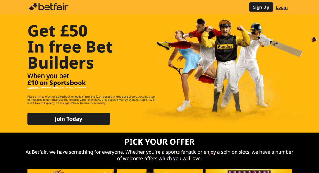 betfair-50 No Deposit No Wagering Free Spins