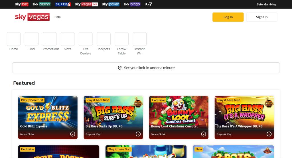 skyvegas - 50 Free Spins No Deposit No Wager